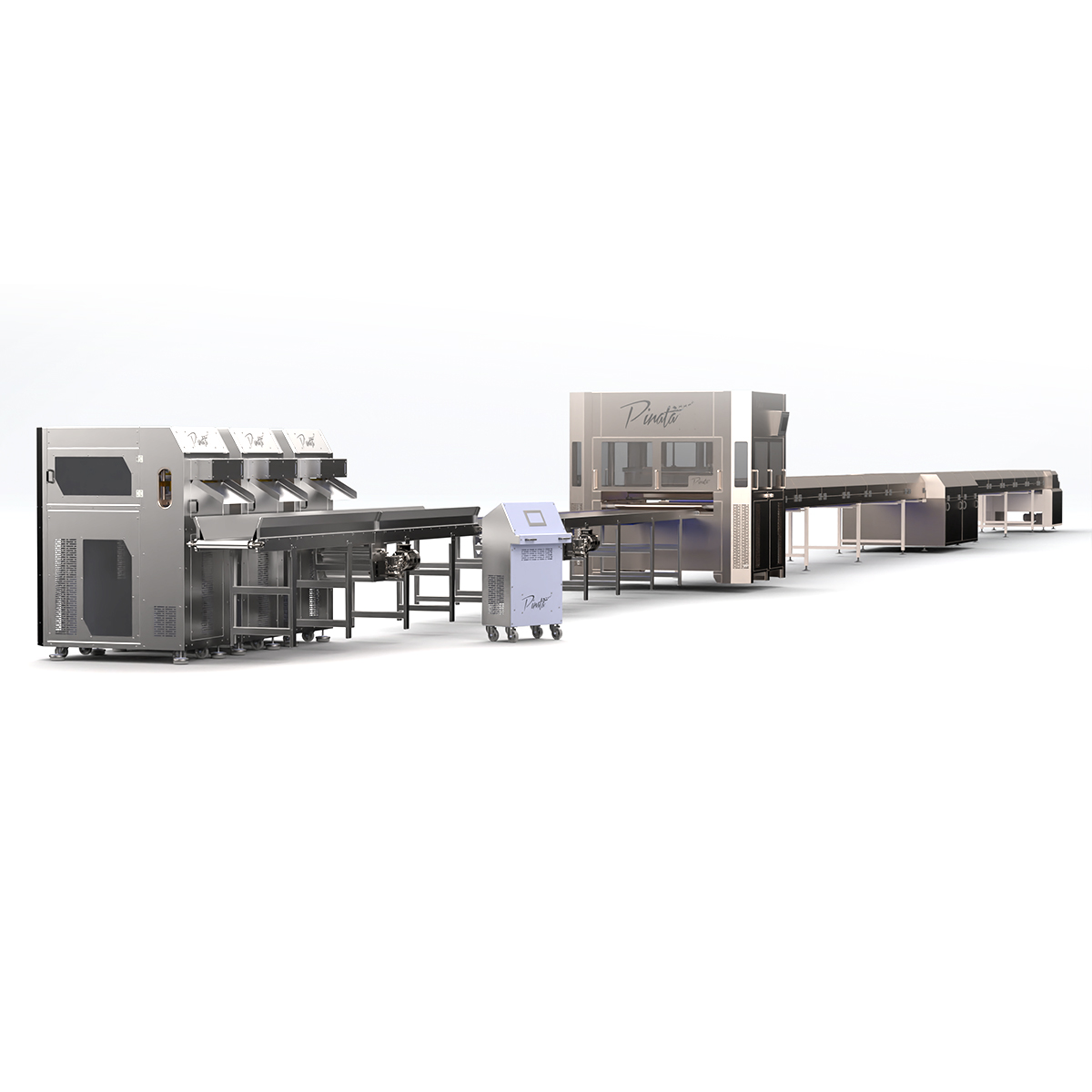 Puffed Rice Cake (Rice & Corn Cake Machine) Production Line | Pinyata Food Machinery | Chocolate Production Lines, Chocolate Moulding Systems, Bar, Cake & Wafer Lines, Rice Cake Production Lines, Cooling Tunnels and Industrial Food Processing Machines, Puffed Rice Cake (Rice & Corn Cake Machine), Puffed Rice Cake Production Line, Coconut Bar Production Line, Nougat & Caramel Production Line, Industrial Chocolate Moulding Line, Fully Automatic Chocolate Moulding Line, Ball Chocolate Mill – 500 kg, High-Speed Ball Chocolate Mill – 1000 kg, Industrial Chocolate Tempering Machine, Industrial Cooling Tunnel, Industrial Cooling and Separation Conveyor Table, Conveyor-Type Industrial Guillotine Cutting Machine, Four-Stage Caramel Forming and Lamination Unit, Industrial Multi-Disc Slicing Machine, Chocolate Enrobing Machine, Industrial Powder Mill, Industrial Fat Melting Tank, Industrial Premixing Mixer, Storage (Resting) Tank, Industrial Tunnel Oven, Industrial Dough Preparation System, Cooling Drum Machine, Industrial Z Mixer, Industrial Waste Mill, Industrial Block Cooling Unit, Industrial Cream Preparation Mixer and Storage Tank, Industrial Cream Spreading Machine.